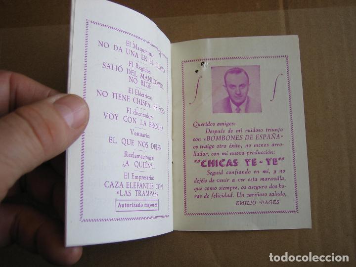 Carteles espect&aacute;culos: Antiguo programa de teatro de variedades - Foto 7