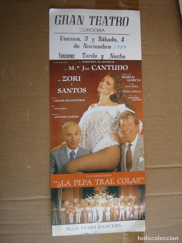 Carteles espect&aacute;culos: Antiguo programa de teatro de variedades - Foto 1