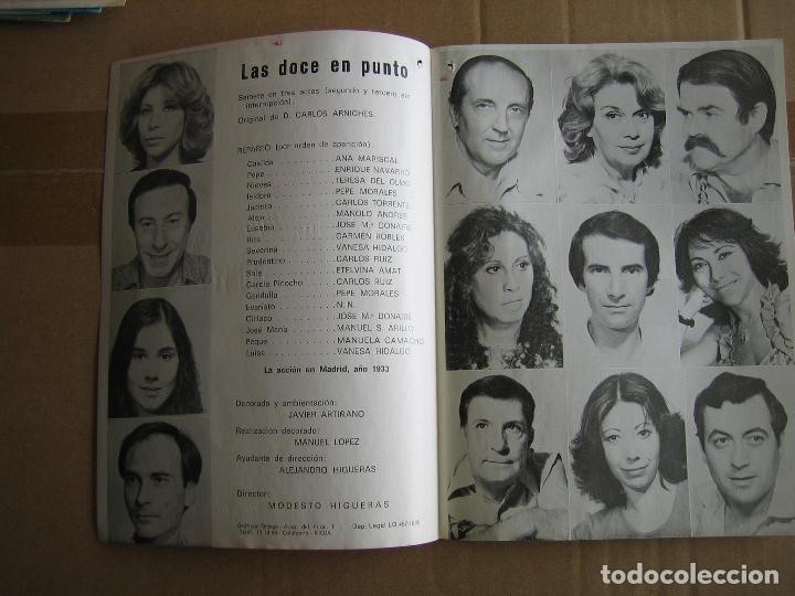 Carteles espect&aacute;culos: Antiguo programa de teatro de variedades - Foto 2