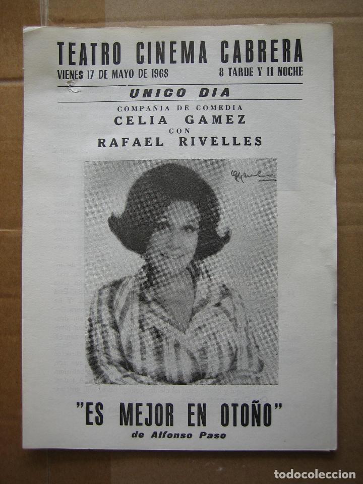 Carteles espect&aacute;culos: Antiguo programa de teatro de variedades - Foto 1