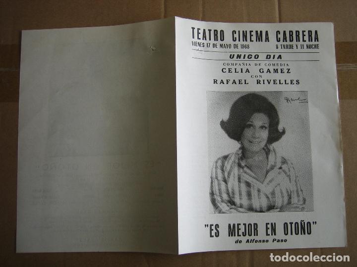 Carteles espect&aacute;culos: Antiguo programa de teatro de variedades - Foto 3