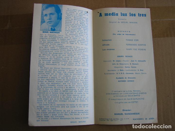 Carteles espect&aacute;culos: Antiguo programa de teatro de variedades - Foto 4