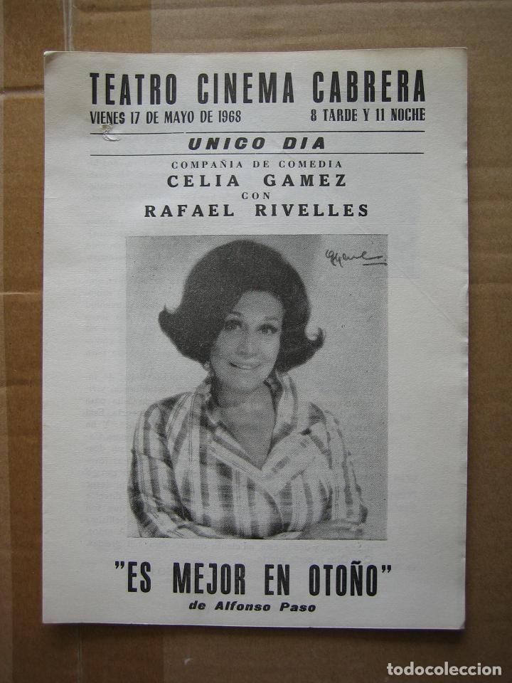 Carteles espect&aacute;culos: Antiguo programa de teatro de variedades - Foto 1