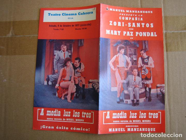 Carteles espect&aacute;culos: Antiguo programa de teatro de variedades - Foto 2