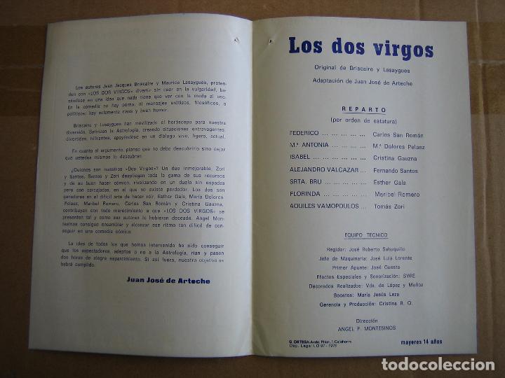 Carteles espect&aacute;culos: Antiguo programa de teatro de variedades - Foto 3