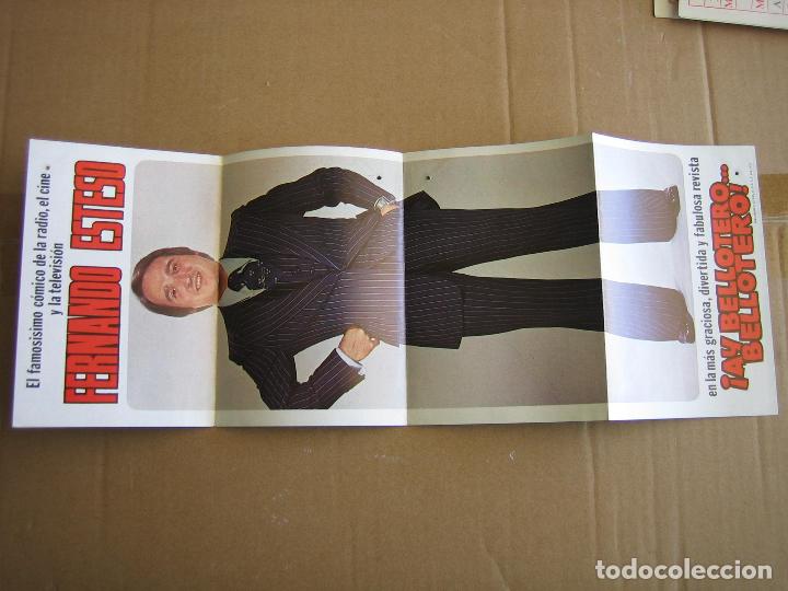 Carteles espect&aacute;culos: Antiguo programa de teatro de variedades - Foto 3