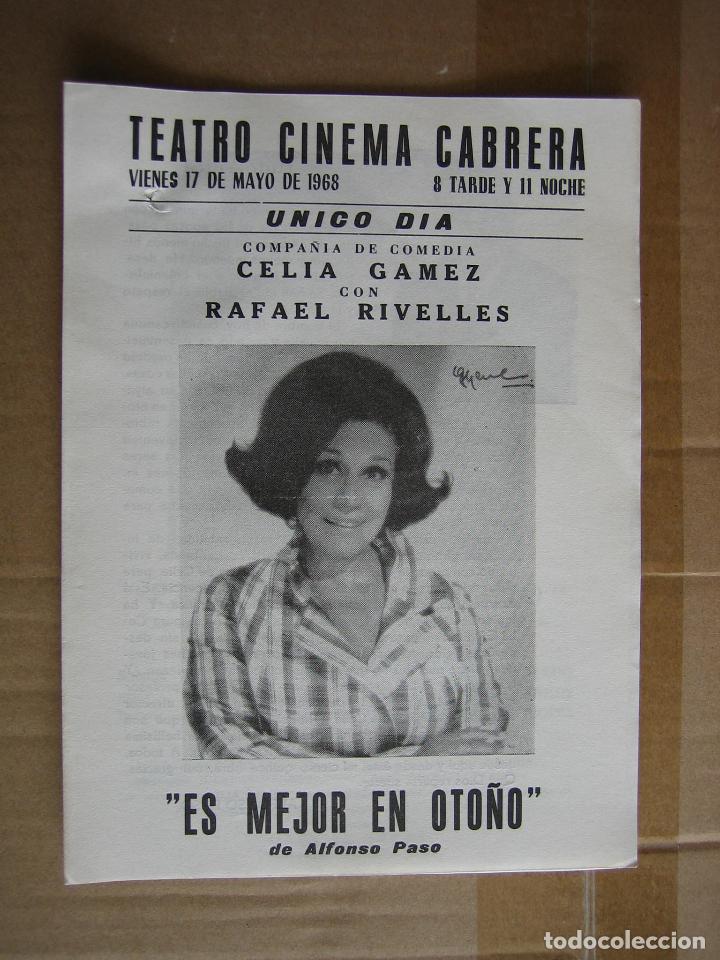 Carteles espect&aacute;culos: Antiguo programa de teatro de variedades - Foto 1