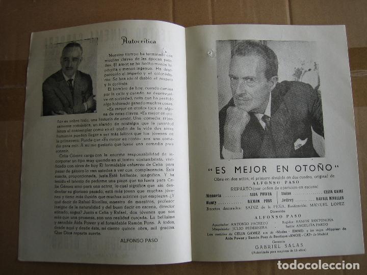Carteles espect&aacute;culos: Antiguo programa de teatro de variedades - Foto 2