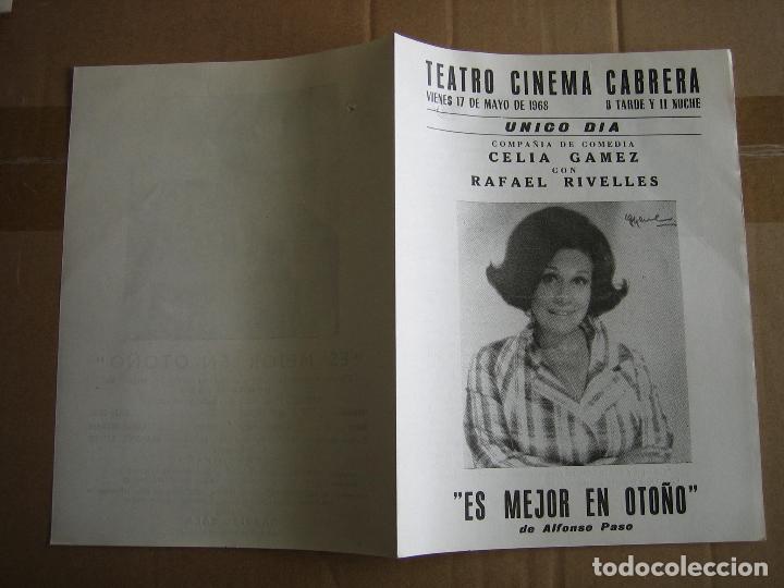 Carteles espect&aacute;culos: Antiguo programa de teatro de variedades - Foto 3