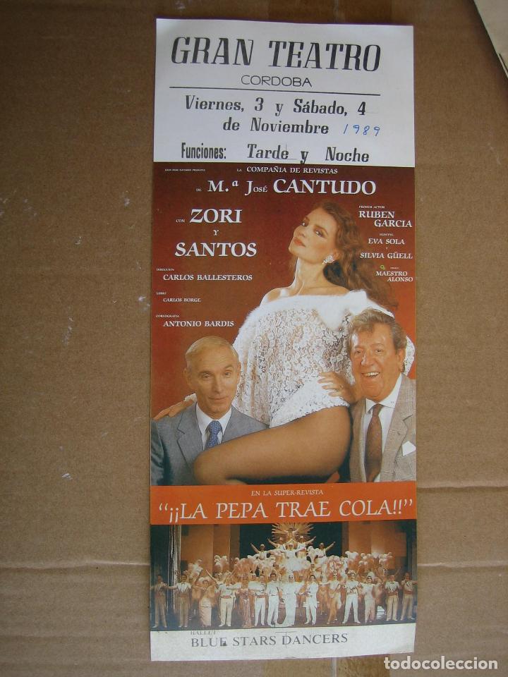Carteles espect&aacute;culos: Antiguo programa de teatro de variedades - Foto 1