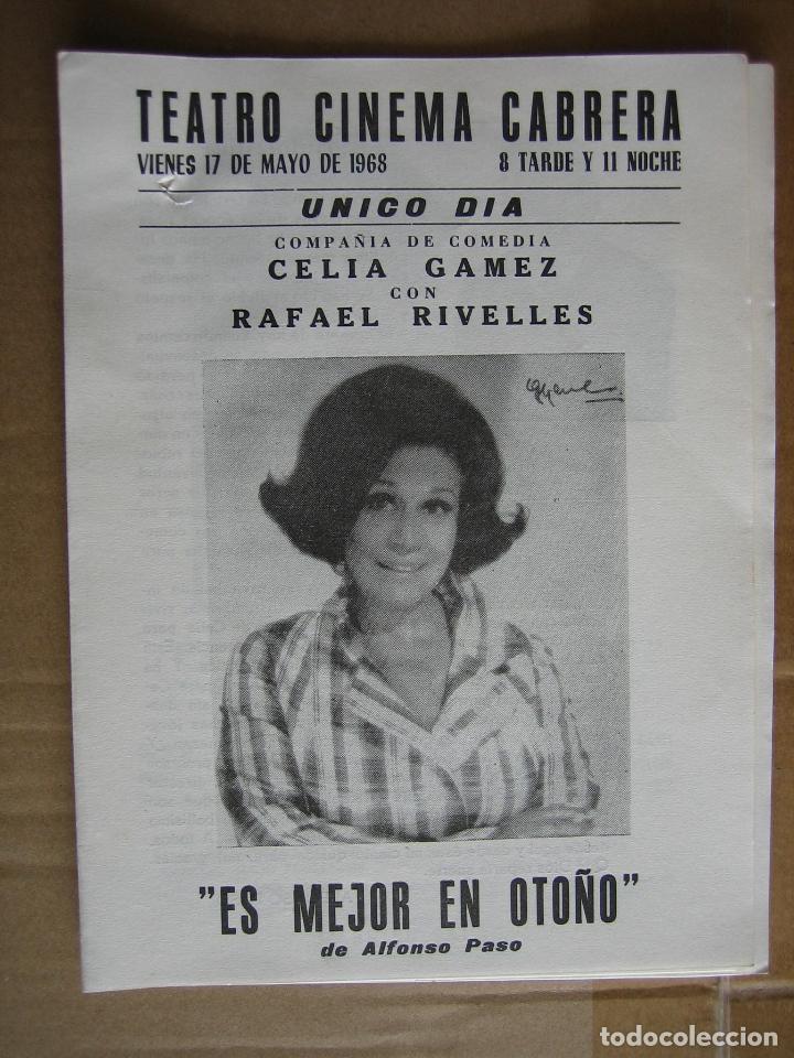 Carteles espect&aacute;culos: Antiguo programa de teatro de variedades - Foto 1