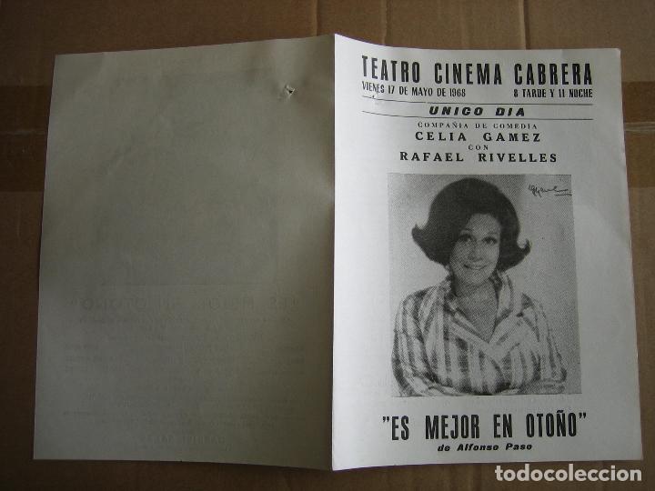 Carteles espect&aacute;culos: Antiguo programa de teatro de variedades - Foto 2
