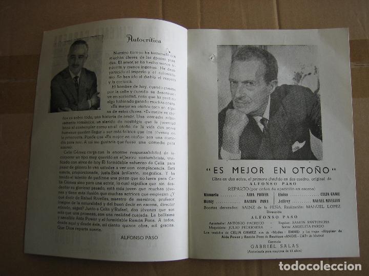 Carteles espect&aacute;culos: Antiguo programa de teatro de variedades - Foto 3