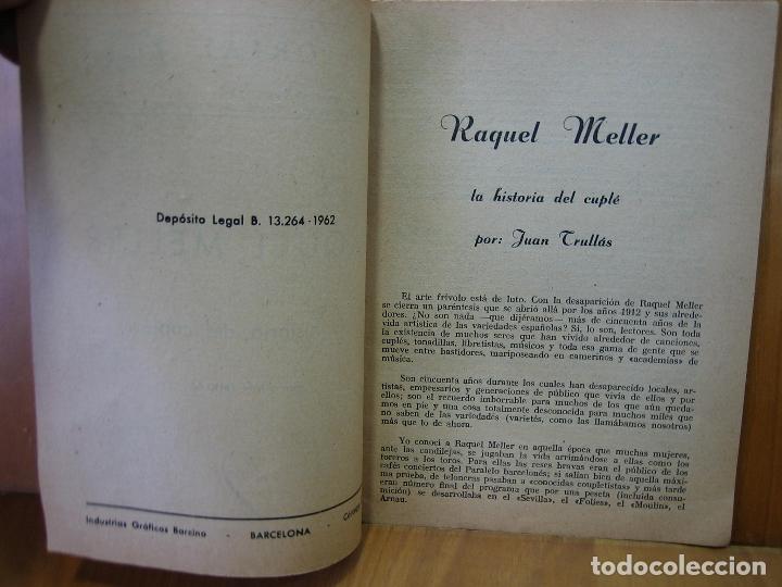 Carteles espect&aacute;culos: Programa de teatro Raquel Meller - Foto 2