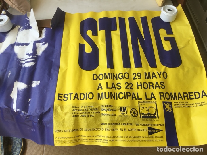 Carteles espect&aacute;culos: Sting, concierto - Foto 1