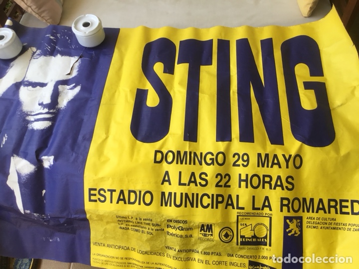 Carteles espect&aacute;culos: Sting, concierto - Foto 2