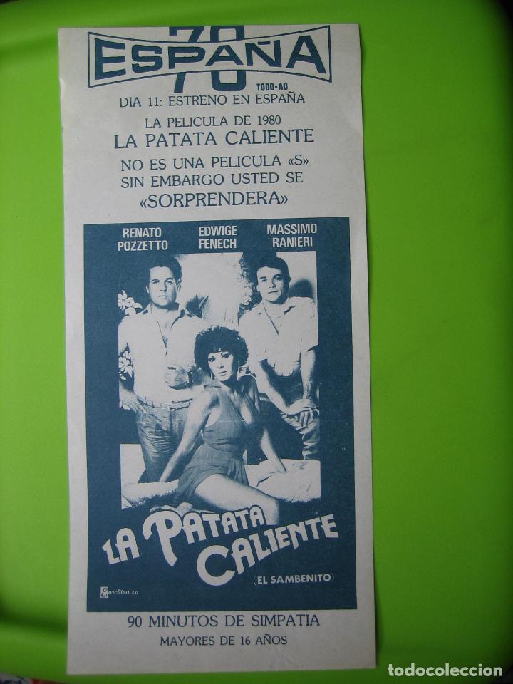 Carteles espect&aacute;culos: Cartelito de espect&aacute;culo 70 Espa&ntilde;a - Foto 1