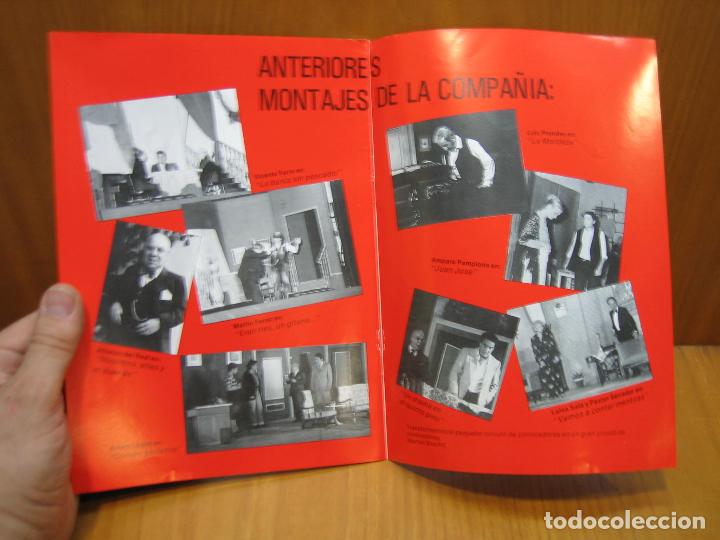Carteles espect&aacute;culos: Programa de teatro. Compa&ntilde;ia Calder&oacute;n de la Barca - Foto 3
