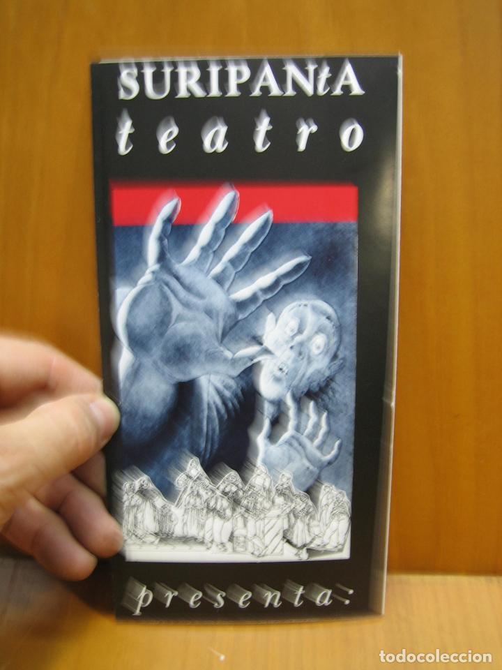 Carteles espect&aacute;culos: Programa de teatro. Teatro suripanta - Foto 1