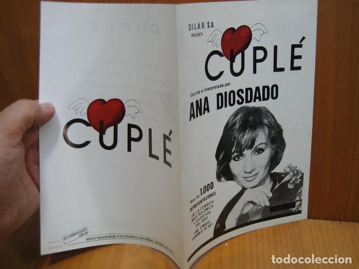 Carteles espect&aacute;culos: Programa de teatro. D.l.L.A.R.  S.A. Cupl&eacute; - Foto 2
