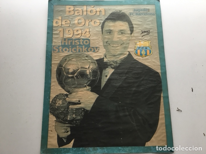 Carteles espect&aacute;culos: Bal&oacute;n de Oro, Stoikov, a&ntilde;o 1994 - Foto 1