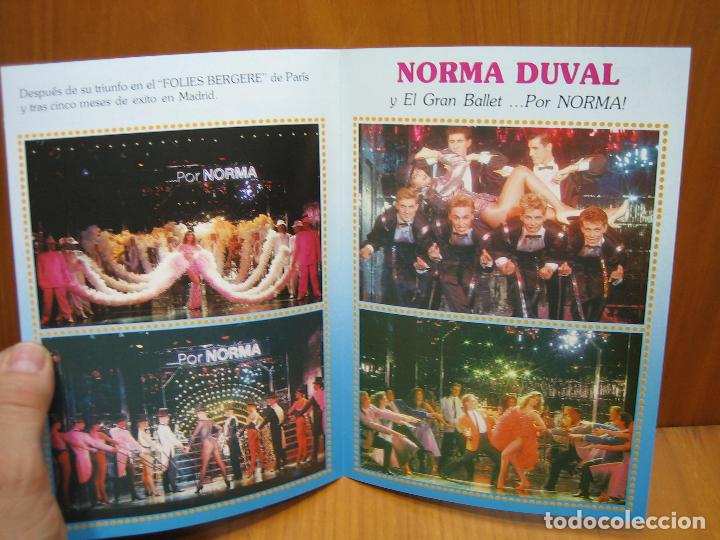 Carteles espect&aacute;culos: Programa de teatro. Gran teatro de Cordoba. Norma Duval - Foto 2