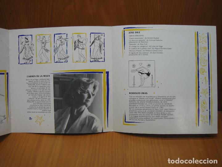 Carteles espect&aacute;culos: Programa de Teatro. Oh Pen&eacute;lope 1985 - Foto 3