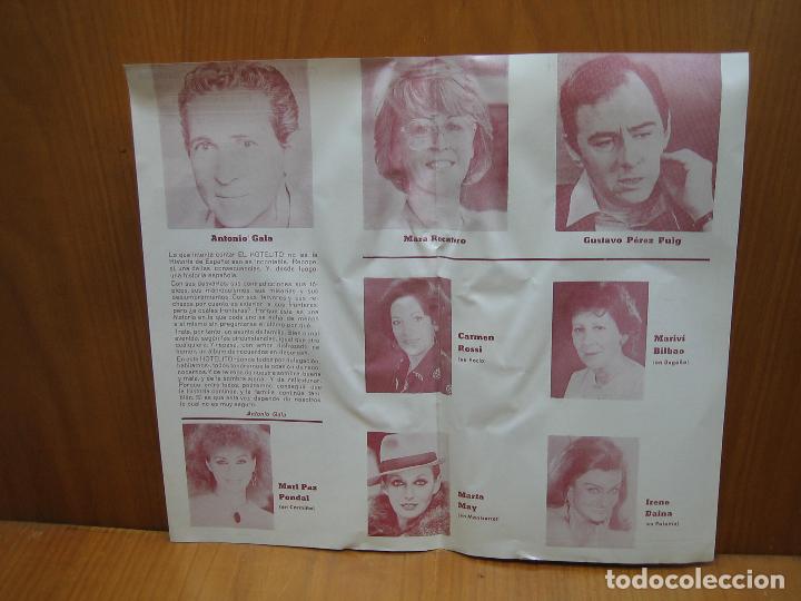 Carteles espect&aacute;culos: Programa de Teatro. Gran teatro de Cordoba. El hotelito - Foto 2