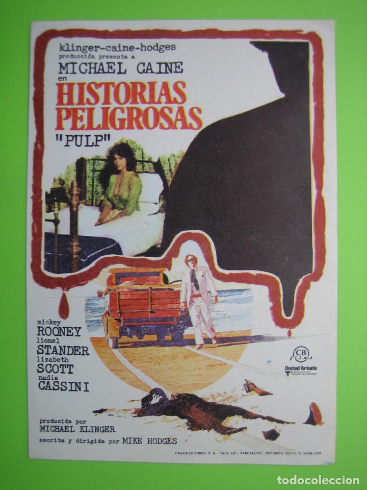 Carteles espect&aacute;culos: Programa de cine. Historias peligrosas - Foto 1