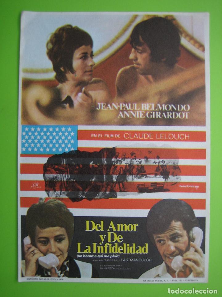 Carteles espect&aacute;culos: Programa de cine. Del amor y de la infidelidad - Foto 1