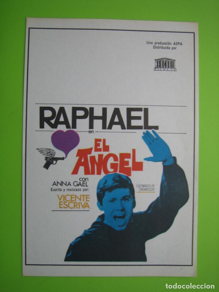 Carteles espect&aacute;culos: Programa de cine. El angel - Foto 1
