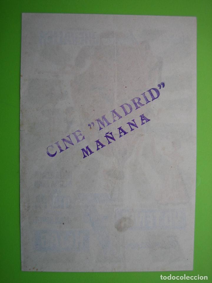 Carteles espect&aacute;culos: 1 Programa de cine. Yo ten&iacute;a 7 hijas. Cine Madrid - Foto 2