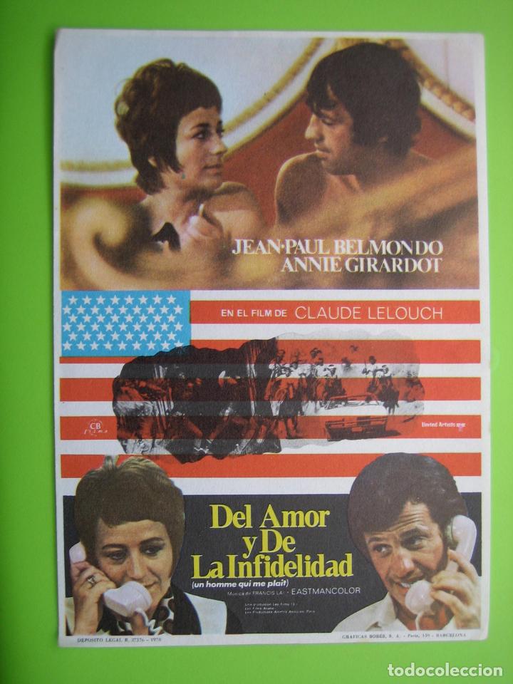 Carteles espect&aacute;culos: 2 Programa de pel&iacute;cula de cine. Del amor y de la infidelidad - Foto 1