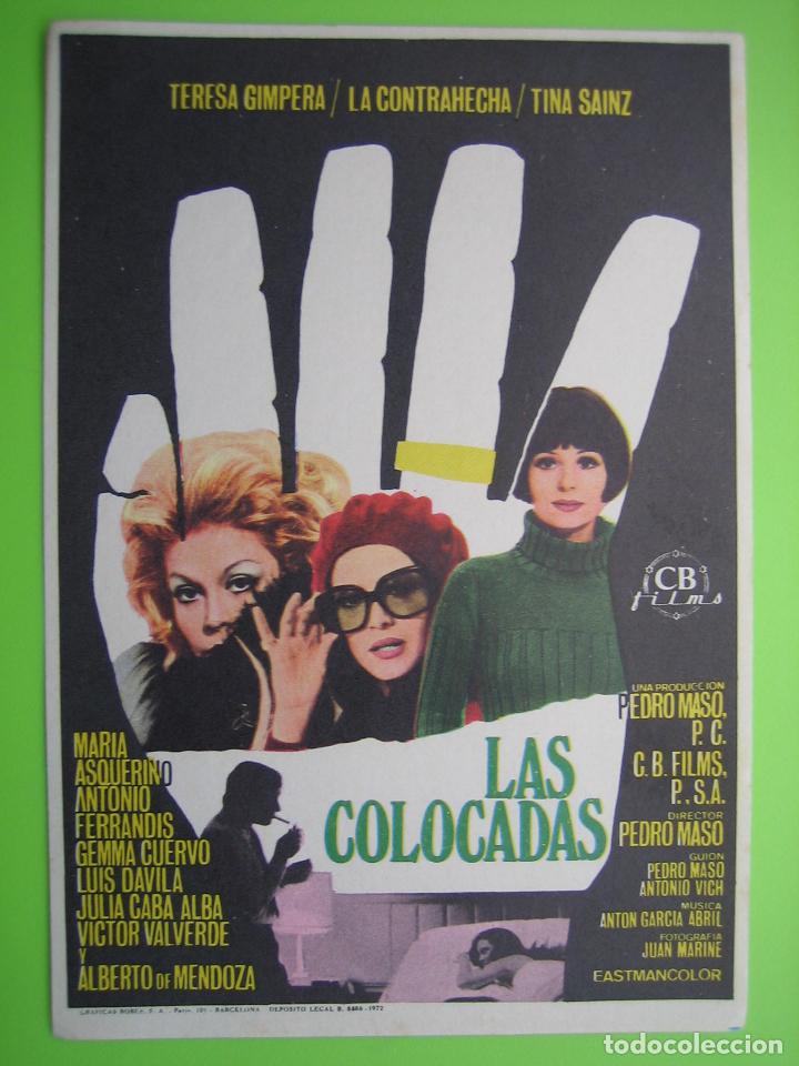 Carteles espect&aacute;culos: 2 Programa de pel&iacute;cula de cine. Las colocadas - Foto 1