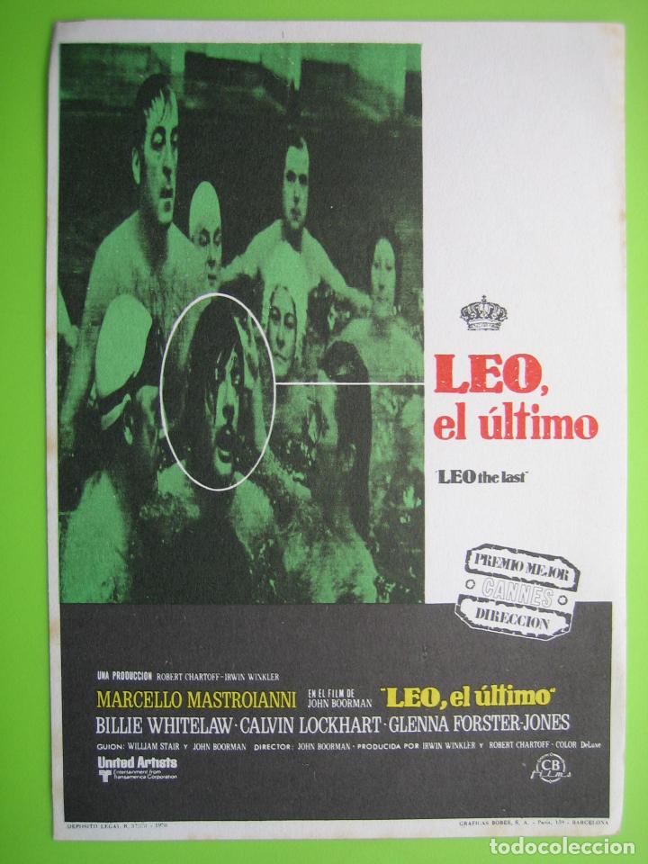 Carteles espect&aacute;culos: 2 Programa de pel&iacute;cula de cine. Leo el &uacute;ltimo - Foto 1