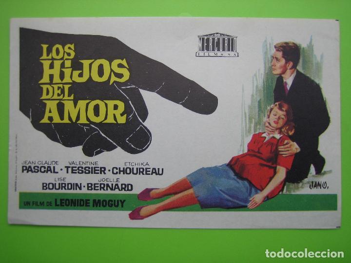 Carteles espect&aacute;culos: 2 Programa de pel&iacute;cula de cine. Los hijos del amor - Foto 1