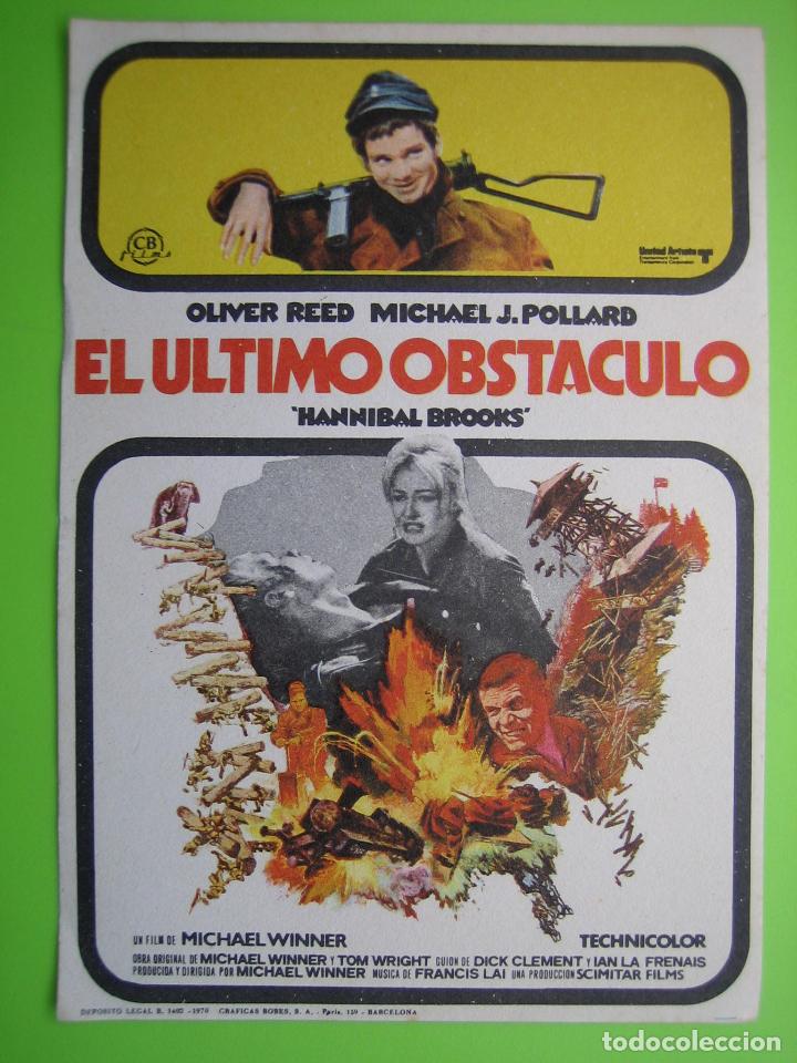 Carteles espect&aacute;culos: 2 Programa de pel&iacute;cula de cine. El &uacute;ltimo Obst&aacute;culo - Foto 1