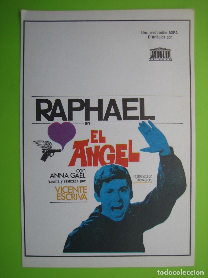 Carteles espect&aacute;culos: 2 Programa de pel&iacute;cula de cine. El Angel - Foto 1