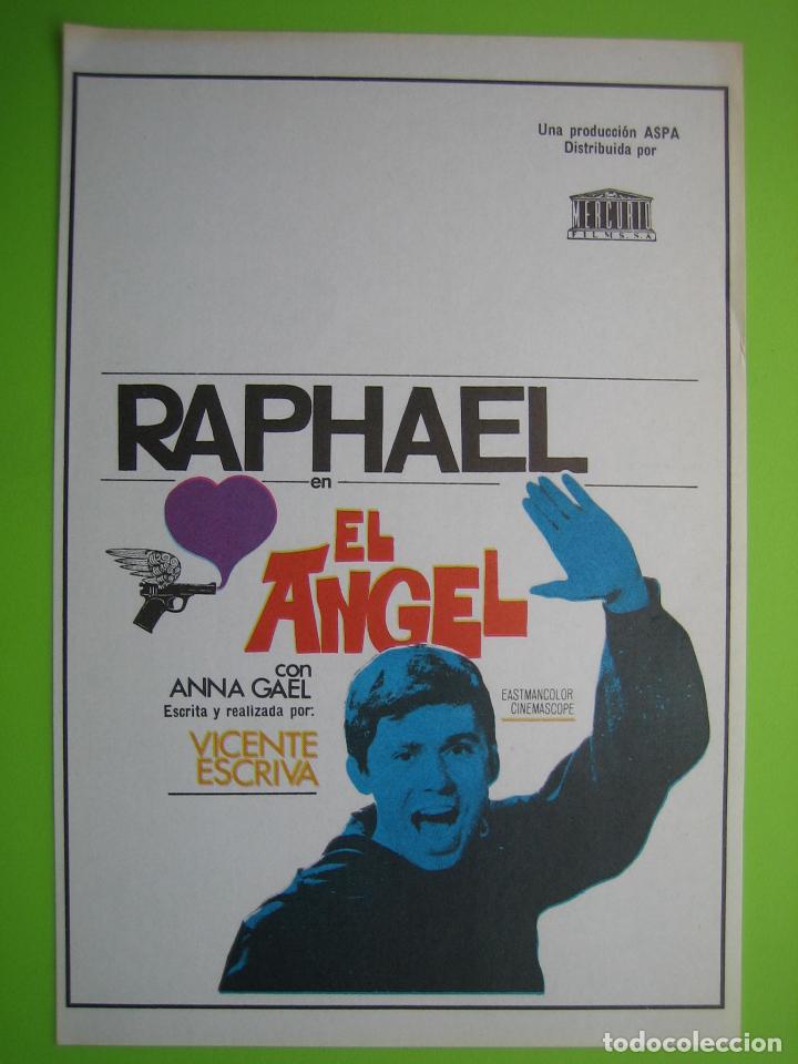 Carteles espect&aacute;culos: 2 Programa de pel&iacute;cula de cine. El Angel - Foto 1