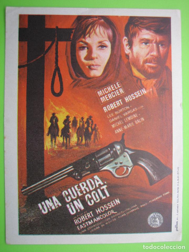 Carteles espect&aacute;culos: 2 Programa de pel&iacute;cula de cine. Una cuerda. Un colt - Foto 1