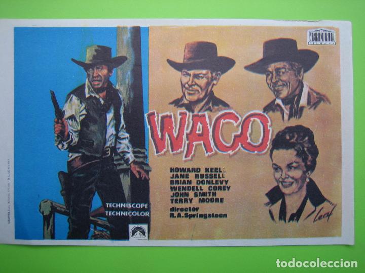 Carteles espect&aacute;culos: 2 Programa de pel&iacute;cula de cine. Waco - Foto 1