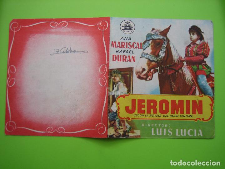 Carteles espect&aacute;culos: 3 Programa de pel&iacute;cula de cine. Programa doble. Jeromin - Foto 3