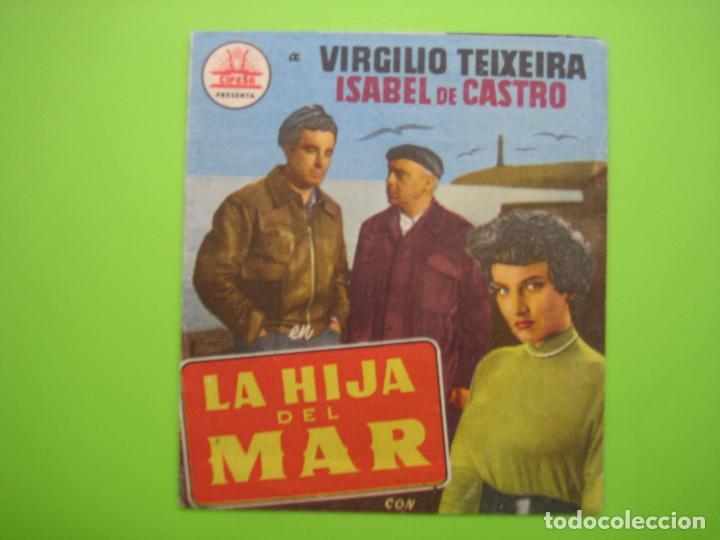 Carteles espect&aacute;culos: 3 Programa de pel&iacute;cula de cine. Programa doble. La hija del mar - Foto 1