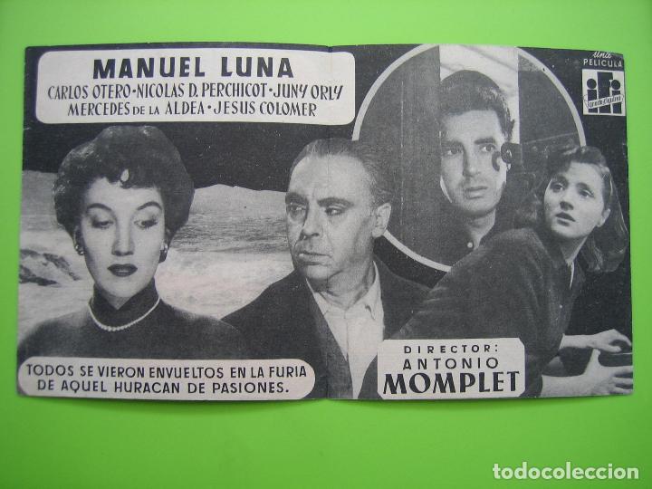Carteles espect&aacute;culos: 3 Programa de pel&iacute;cula de cine. Programa doble. La hija del mar - Foto 2