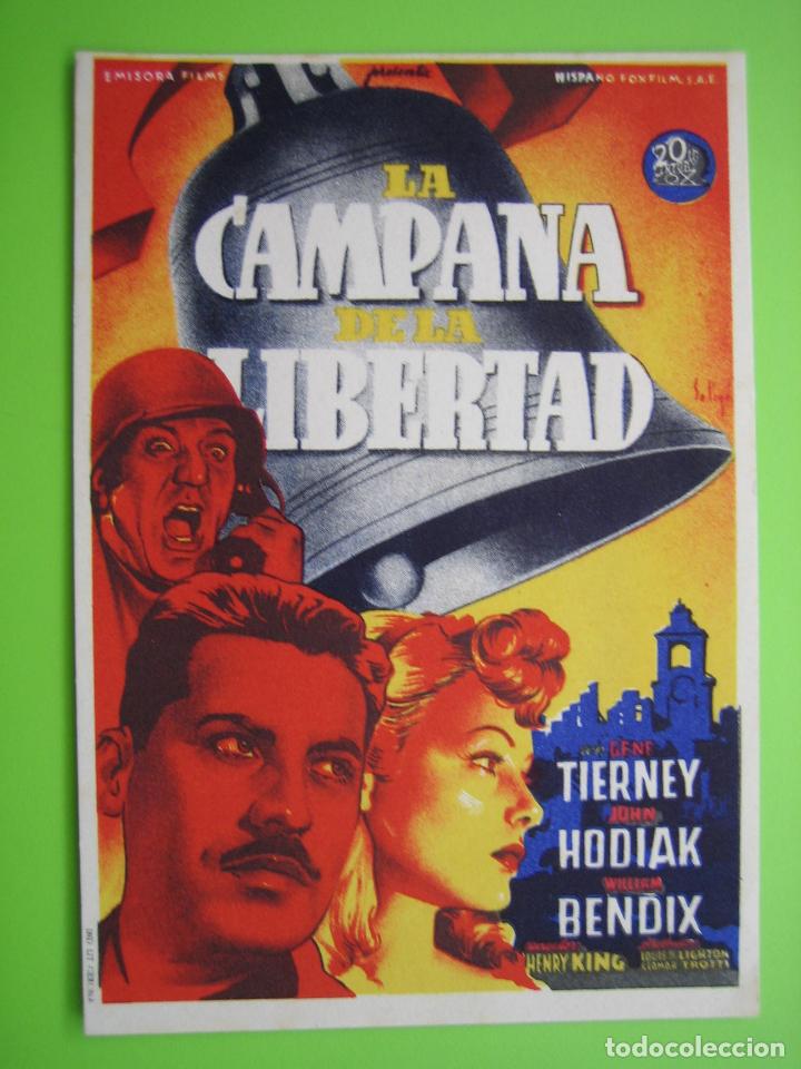 Carteles espect&aacute;culos: 4 Programa de cine. La campa&ntilde;a de la libertad - Foto 1