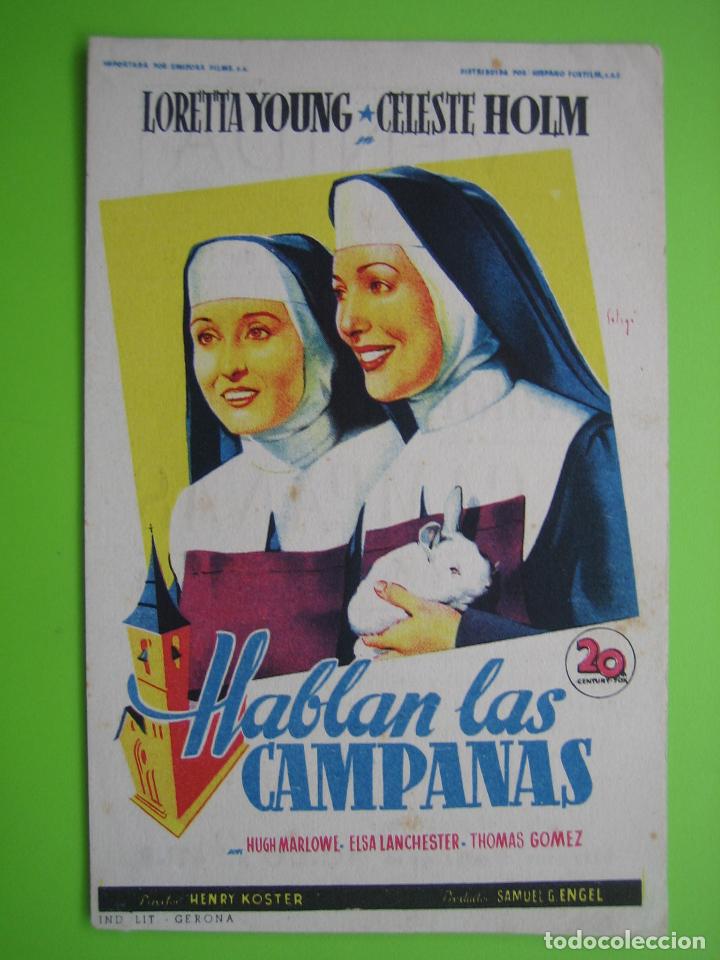 Carteles espect&aacute;culos: 4 Programa de cine. Hablan las campa&ntilde;as. Cine Avenida - Foto 1