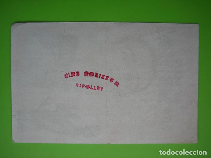 Carteles espect&aacute;culos: 4 Programa de cine. Si ella lo supiera. Cine Coliseun - Foto 2