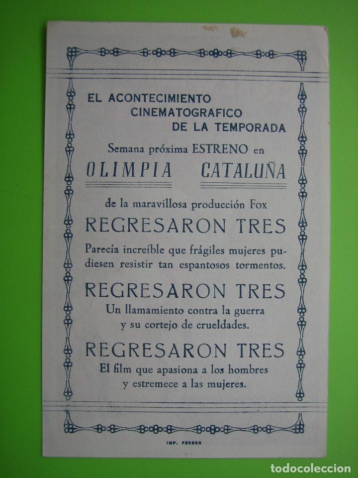 Carteles espect&aacute;culos: 4 Programa de cine. Regresaron tres - Foto 2