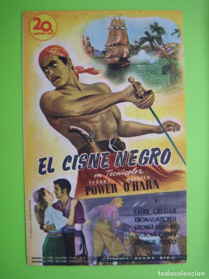 Carteles espect&aacute;culos: 4 Programa de cine. El cisne negro. Teatro Cervantes - Foto 1
