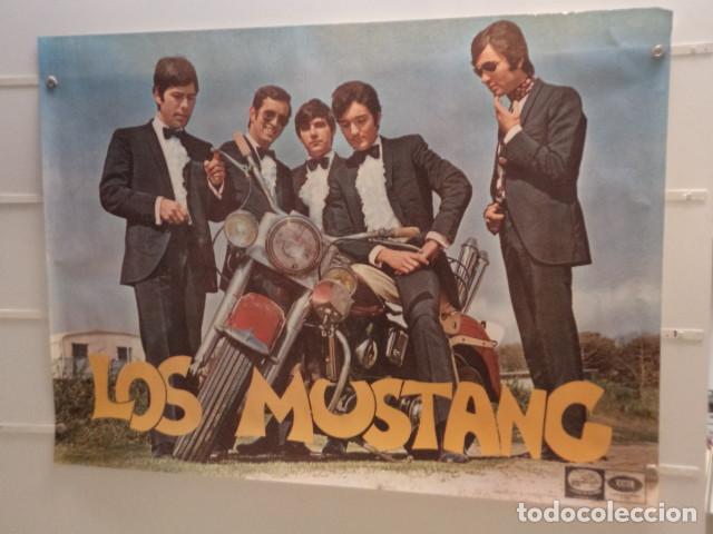Carteles espect&aacute;culos: CARTEL LOS MUSTANG - A&Ntilde;O 1968 - Foto 1